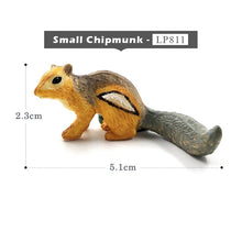Load image into Gallery viewer, Simulation Squirrel Elephant Parrot Wombat Animal model figurine home decor miniature fairy garden decoration accessories figure