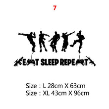 Load image into Gallery viewer, New Custom Name Battle Royal Wall Sticker Name PS4 Wall Decals For Kids Room Decor Gaming Stickers Decal Wallpaper muursticker