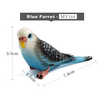 Load image into Gallery viewer, Simulation Squirrel Elephant Parrot Wombat Animal model figurine home decor miniature fairy garden decoration accessories figure
