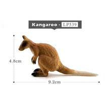 Load image into Gallery viewer, Simulation Squirrel Elephant Parrot Wombat Animal model figurine home decor miniature fairy garden decoration accessories figure

